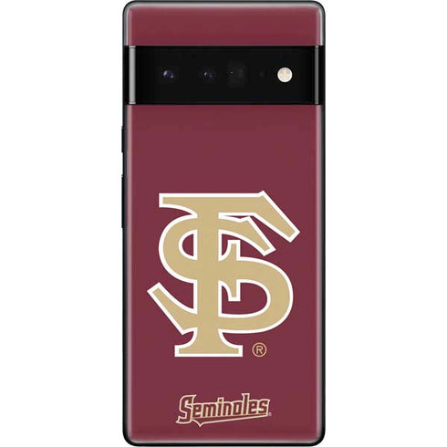 Florida State FSU Seminoles Initials Google Pixel 6 Pro Skin